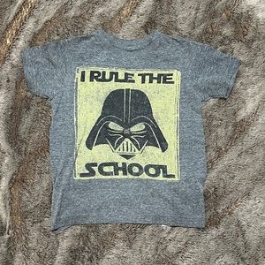 Adorable Star Wars shirt.